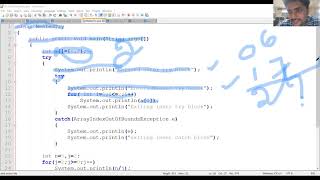 NESTED TRY CATCH BLOCK amp RETHROWING [upl. by Yllier351]