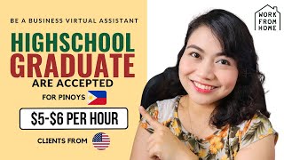 Hourly Rate P35170  Highschool Graduates are Accepted Be a BVA at Pineapple VA Hub 2024 [upl. by Aneeram]