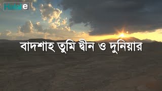 বাদশাহ তুমি দ্বীন ও দুনিয়ার । Humayun Kabir Shabib  Badsha tumi din o duniar। Lyric gojol [upl. by Wootten]