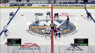 NHL 15  Gameplay PS3 [upl. by Ainnek]