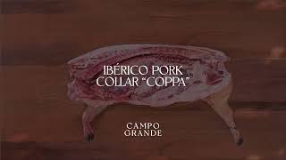 IBÉRICO PORK COLLAR quotCOPPAquot  BUTCHERING [upl. by Fitts]