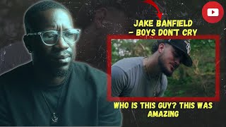 Jake Banfield  Boys Dont Cry reaction video [upl. by Aronos]