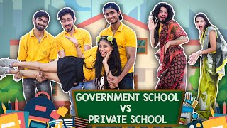 SCHOOL LIFE PRIVATE VS GOVERNMENT  ADITI SHARMA [upl. by Frederic]