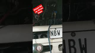 check the car Aircon freon using gauge [upl. by Gibe319]