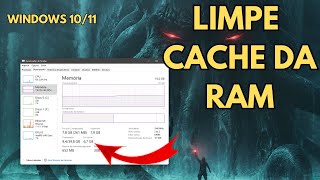 Limpar Cache Memoria Ram Windows 1011  PC mais rápido [upl. by Anneirda761]