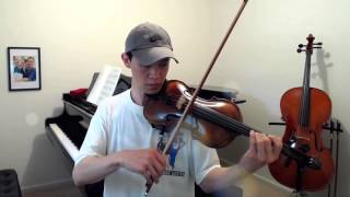 Silent Night Violin Solo [upl. by Abbott]