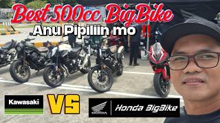 Best 500cc BigBike  Japan Brand Kawasaki VS Honda  Anu pipiliin mo Specs and Features Price [upl. by Elma752]