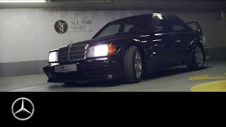 MercedesBenz 190 E 2516 EVO 2 Parking Lot Thunder  ALL TIME STARS [upl. by Suanne]