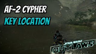 Where to Find AF2 Cypher Key  Star Wars Outlaws [upl. by Adnoryt]