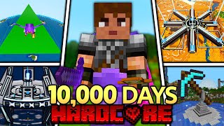 I Survived 10000 Days in Hardcore Minecraft FULL MOVIE [upl. by Marshal774]