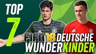 FIFA 18 Deutsche Wunderkinder unter €2m  und Aymen Barkok [upl. by Nnaerb781]