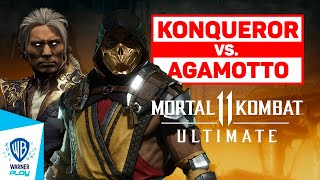 Agamotto vs Konqueror 249  Final da primeira etapa da Liga Latina de Mortal Kombat 11 [upl. by Adnauqahs760]