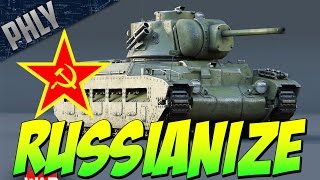 QUEEN OF THE CITY  Russianized Matilda Mk 2 War Thunder Gameplay [upl. by Josephson]