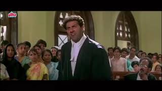 Adalat Di Pehn Di  Tarikh Pe Tarikh  Sunny Deol funny Dialogue [upl. by Furtek219]