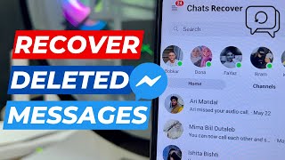 Recover Deleted Facebook Messages on Messenger 2024 [upl. by Janeva187]