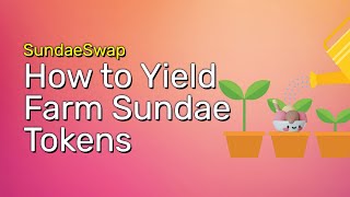 How to Yield Farm on SundaeSwap DEX to Earn Bonus Sundae Tokens [upl. by Brandais]