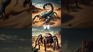 scorpion vs tarantula who win  ai scorpion ant blackants [upl. by Dnalwor36]