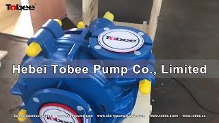 6X4E AH Polyurethane Slurry Pump for Sugar and Raw Foodstuffs 6 [upl. by Anair]