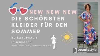 Die schönsten Kleider für den Sommer Trendfarben im Sommer 2023 Umstyling bei beautystyle [upl. by Dambro393]