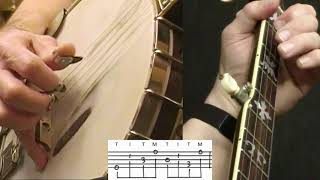 Bluegrass Banjo Lesson quotClinch Mountain Backstepquot [upl. by Rankin]