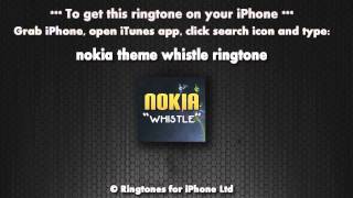 Nokia Theme Whistle Ringtone [upl. by Adonis877]