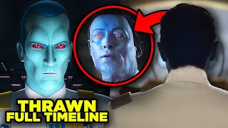 THRAWN Complete History amp Timeline from Ahsoka Mandalorian Rebels amp Novels [upl. by Neala259]