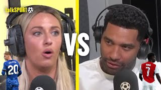 Jermaine Pennant DISAGREES With Abbi Summers Over Foden Saka Or Palmer DEBATE🤔👀  talkSPORT [upl. by Salinas44]