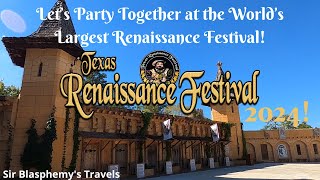 Lets get Together at The Worlds Largest Ren Fair in 2024  TRF  Texas Renaissance Festival [upl. by Aihsetal]