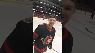 Forsberg GoPro at Sens Skills [upl. by Merell]