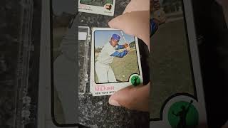 73 topps ny mets card pick up [upl. by Burr799]