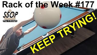 Rack of the Week 177 Straight Pool Instruction [upl. by Berck]