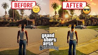 Gta San Andreas Definitive Edition Graphics Settings Android  Gta San Andreas Graphics Tips [upl. by Demetria740]