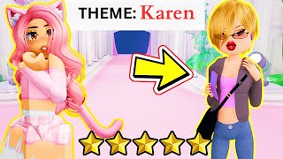 BUYING Only CUSTOM THEMES In DRESS TO IMPRESS [upl. by Hessney]