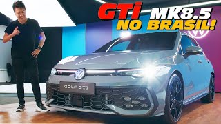 CONFIRMADO Golf GTi MK85 2025 no Brasil – TUDO SOBRE a volta do hot hatch [upl. by Aneeg]