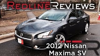 2012 Nissan Maxima SV Review Walkaround Exhaust amp Test Drive [upl. by Woolson285]