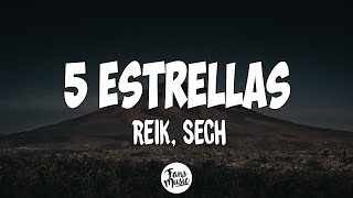 Reik Sech  5 Estrellas Letra [upl. by Eidualc]