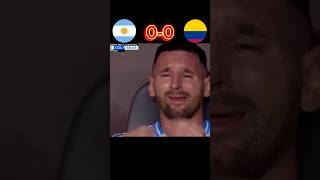 Argentina 🆚 Colombia 10 highlights worldcup ronadovsmessi messi fifa shortvideos [upl. by Aim]