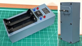 DIY 18650 Lithiumion Battery Charger  How To Make Lithiumion Battery Charger [upl. by Strong]