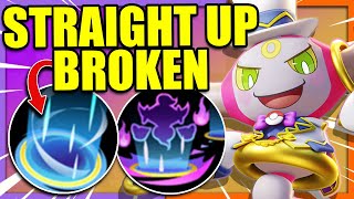 This HYPERSPACE HOLE HOOPA Build dominates Ranked and Tournaments  Pokemon Unite [upl. by Ongineb]