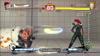 RZR Latif Viper vs imstilldadaddy Guile SSF4 Arcade Edition [upl. by Gnep]