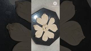 Maida dough flower design trending shortvideo flowermaking [upl. by Laing]