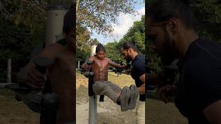 कौन कौन सिक्स पैक बनाना चाहता है 💪 youtube ytshorts viralreels muscle [upl. by Nainatrad]