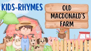 Old MacDonald Had a Form  English Nursery Rhymes amp Songs for kids smileykidstv919 [upl. by Nivahb]