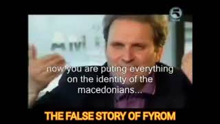 Yugoslavs NORTH Of Macedonia Confess Their False History [upl. by Swamy]