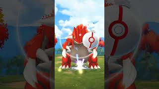 Shiny groudon check part 2 pokemongo shinyhunting shorts [upl. by Anairdna501]