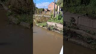 High water level  Sankey canal [upl. by Suoirrad599]