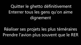 Youssoupha Avoir de largent Paroles [upl. by Balough938]