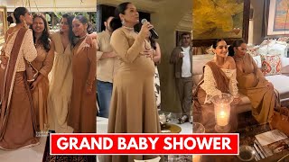 Masaba Guptas Baby Shower Blessings from Sonam Kapoor Neena Gupta and Rhea Kapoor [upl. by Kynan]