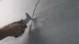 How to repair cracks in rendered walls [upl. by Josy]