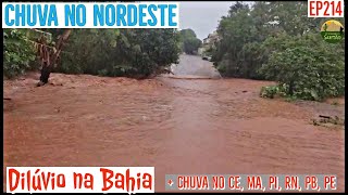 Chuva e Enchentes na Bahia Muitos rios e riachos transbordando EP214 [upl. by Westbrooke578]